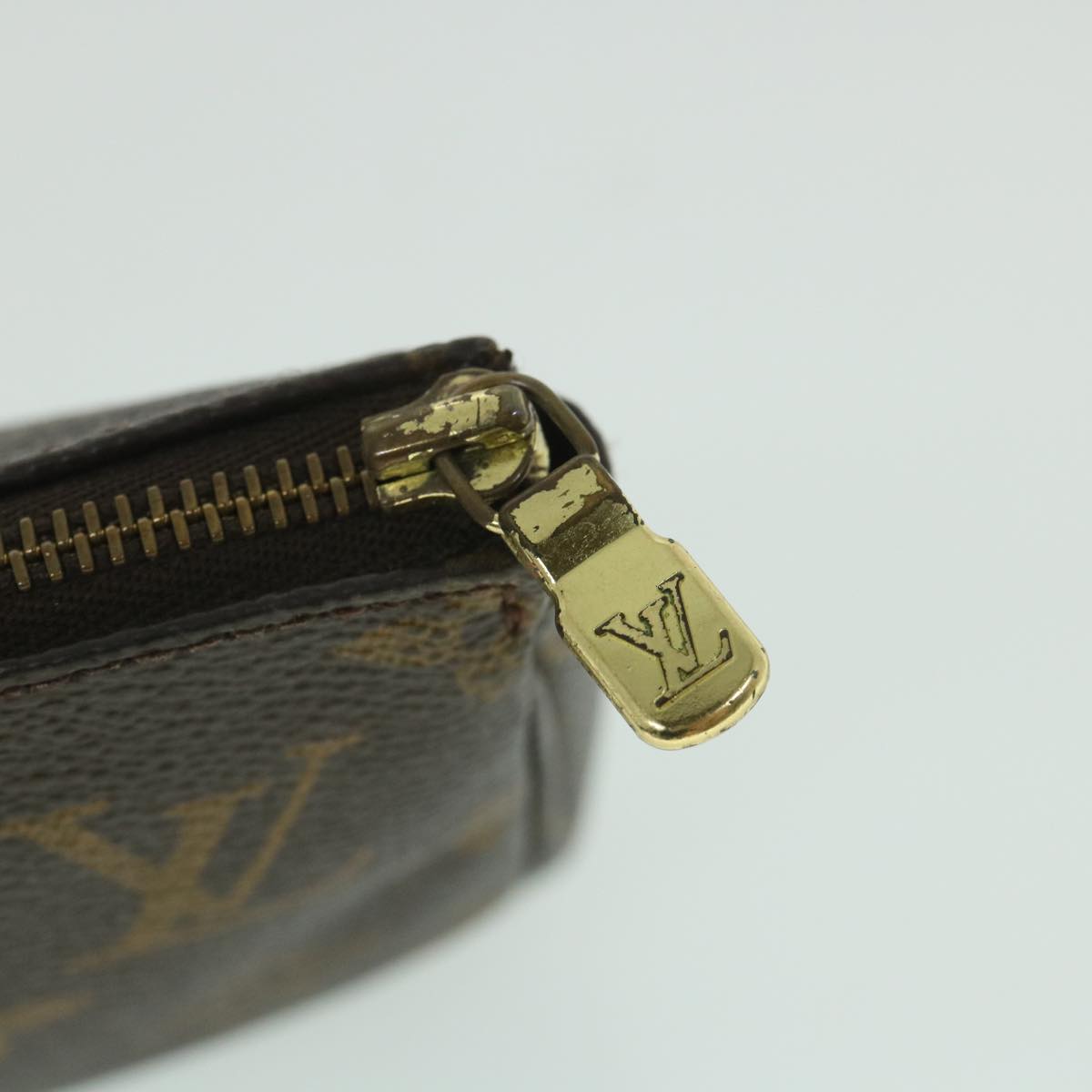 LOUIS VUITTON Monogram Pochette Accessoires Pouch M51980 LV 55765