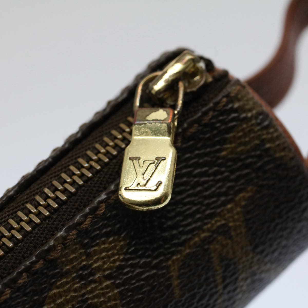 LOUIS VUITTON Monogram Etui 3 Ball de Golf Pouch M58249 LV 55777