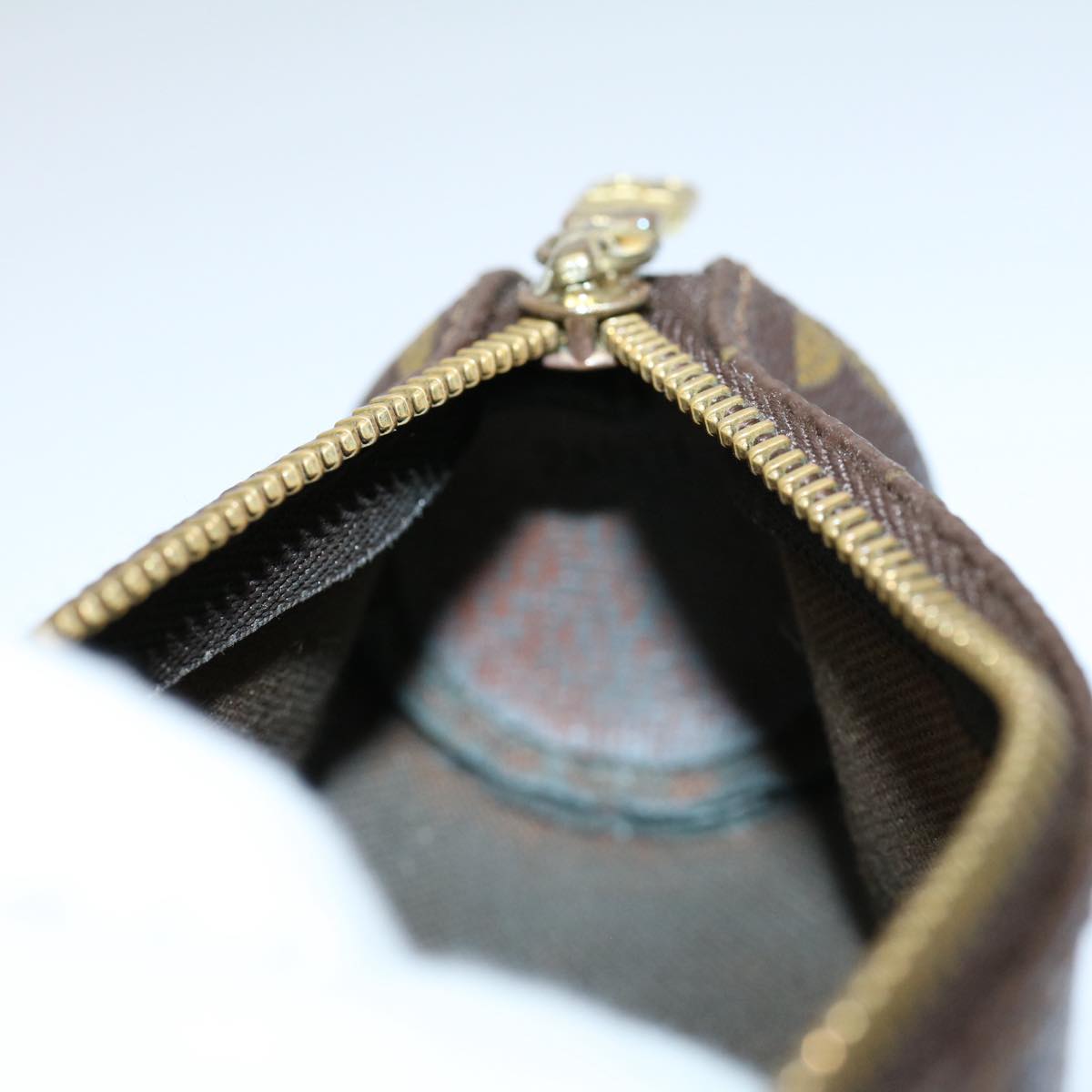 LOUIS VUITTON Monogram Etui 3 Ball de Golf Pouch M58249 LV 55777