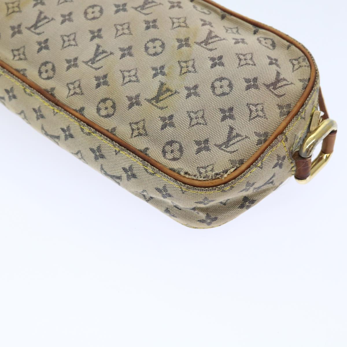 LOUIS VUITTON Monogram Mini Juliet MM Shoulder Bag Blue M92004 LV 55782