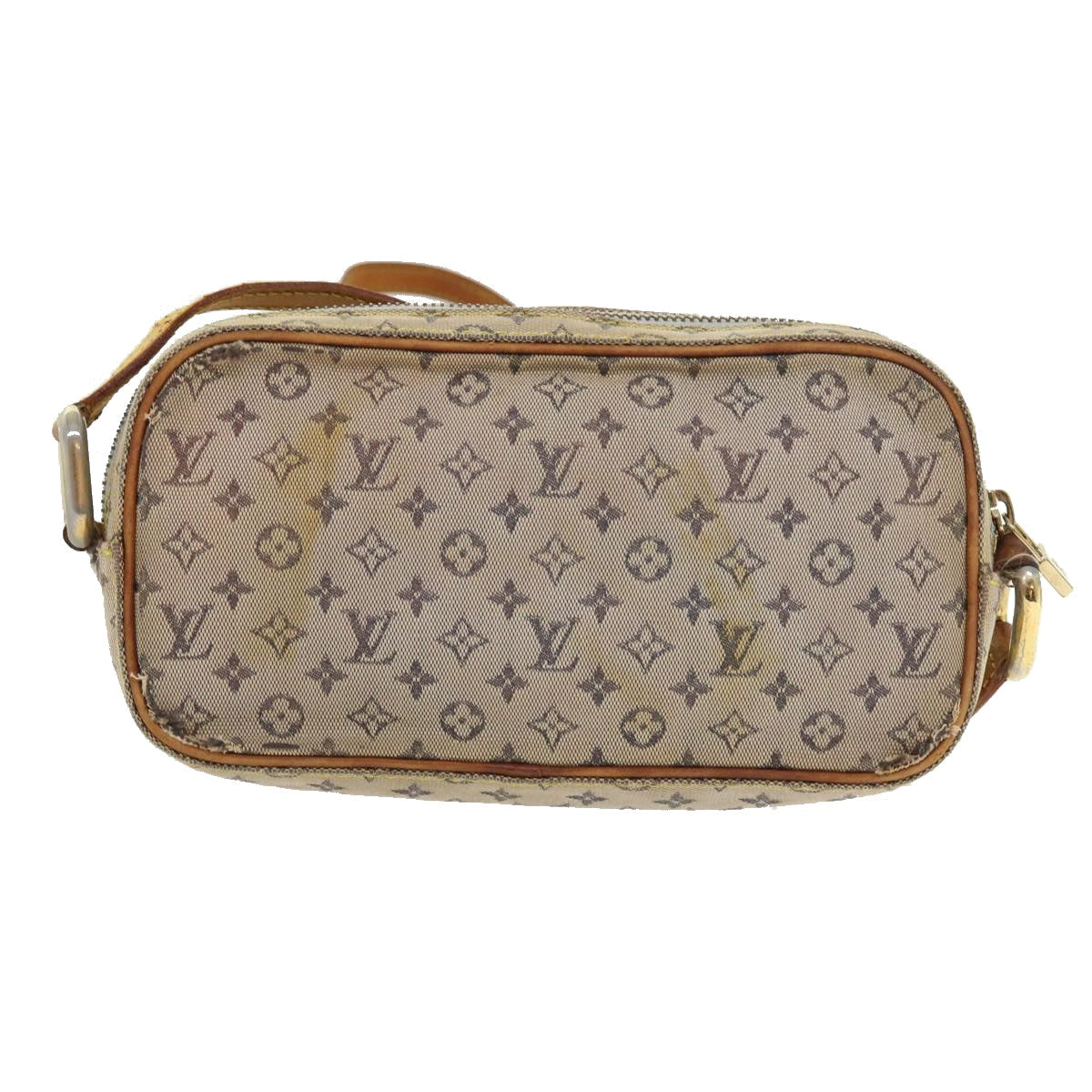 LOUIS VUITTON Monogram Mini Juliet MM Shoulder Bag Blue M92004 LV 55782