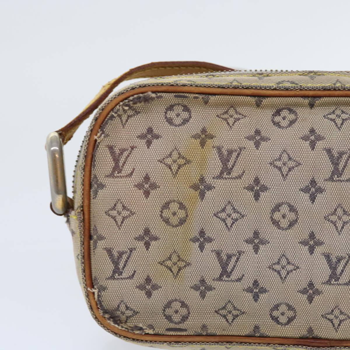 LOUIS VUITTON Monogram Mini Juliet MM Shoulder Bag Blue M92004 LV 55782