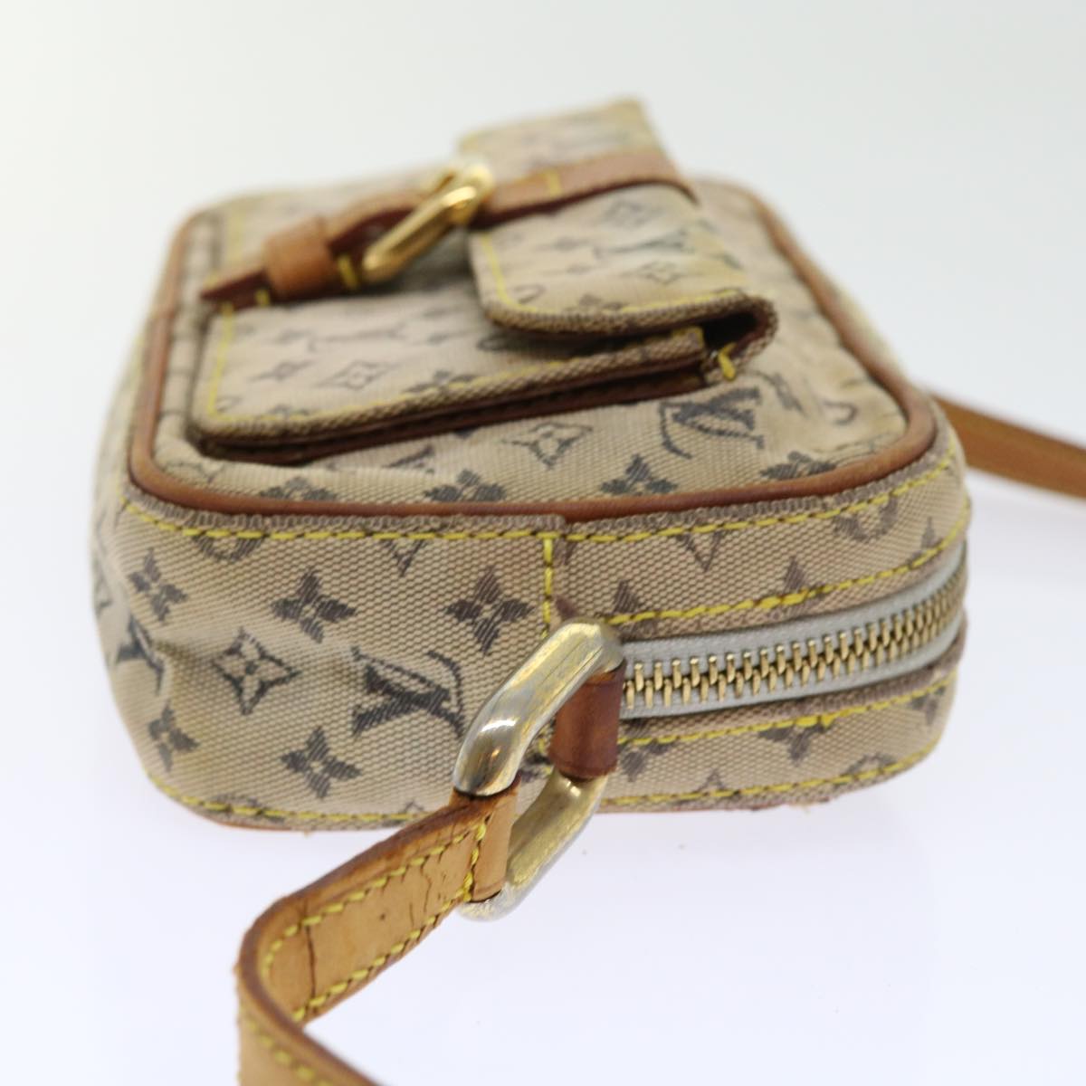 LOUIS VUITTON Monogram Mini Juliet MM Shoulder Bag Blue M92004 LV 55782