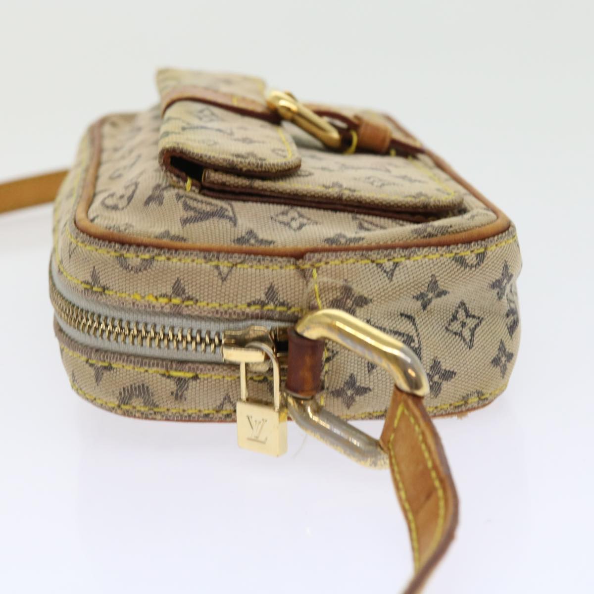 LOUIS VUITTON Monogram Mini Juliet MM Shoulder Bag Blue M92004 LV 55782
