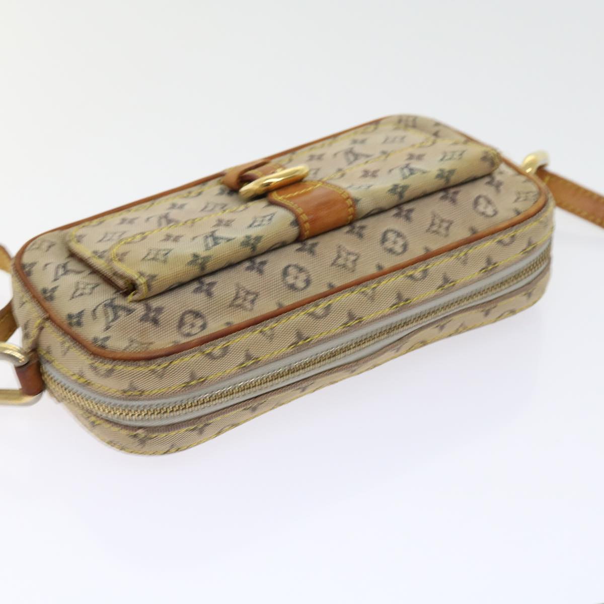 LOUIS VUITTON Monogram Mini Juliet MM Shoulder Bag Blue M92004 LV 55782