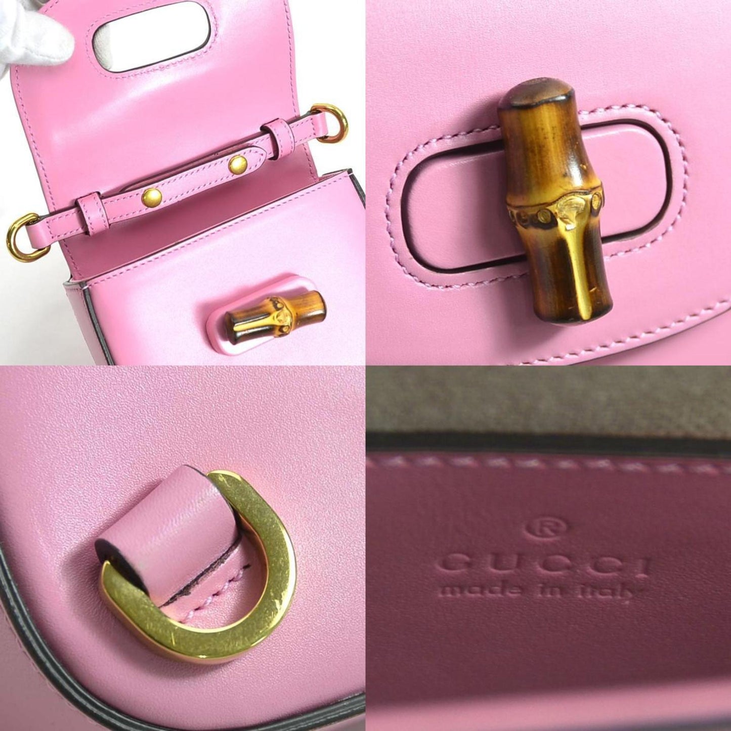 Gucci  Leather Shoulder Bag