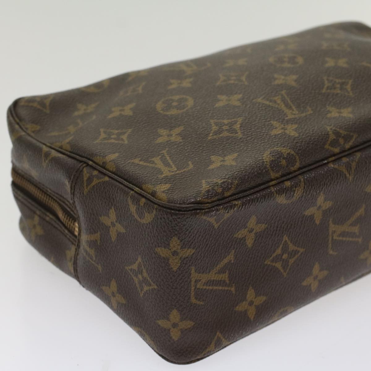 LOUIS VUITTON Monogram Trousse Toilette 28 Clutch Bag M47522 LV 55785