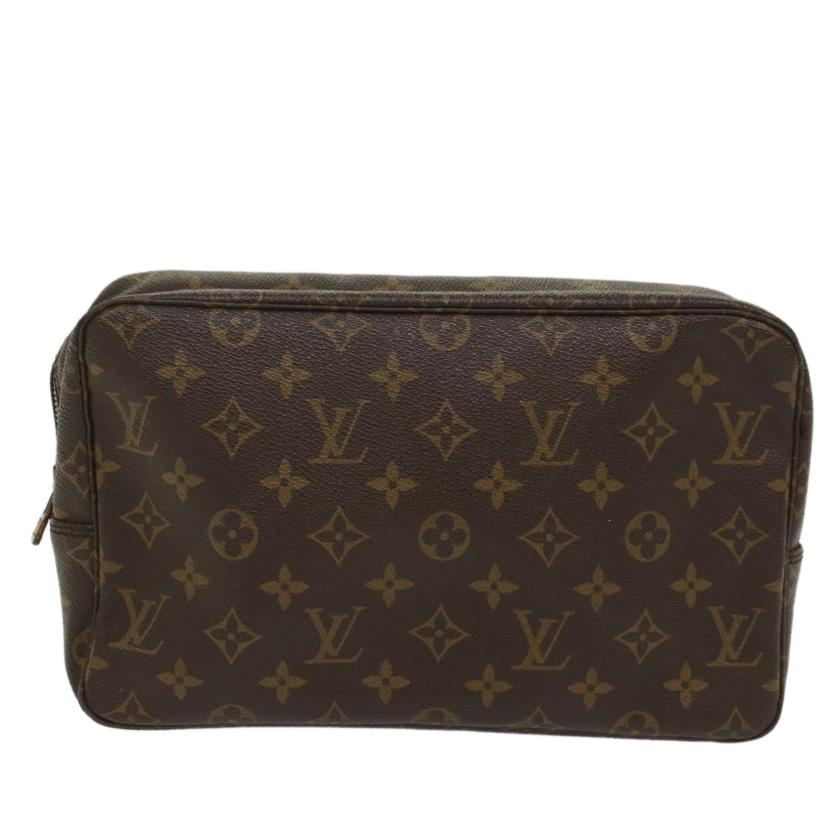 LOUIS VUITTON Monogram Trousse Toilette 28 Clutch Bag M47522 LV 55785