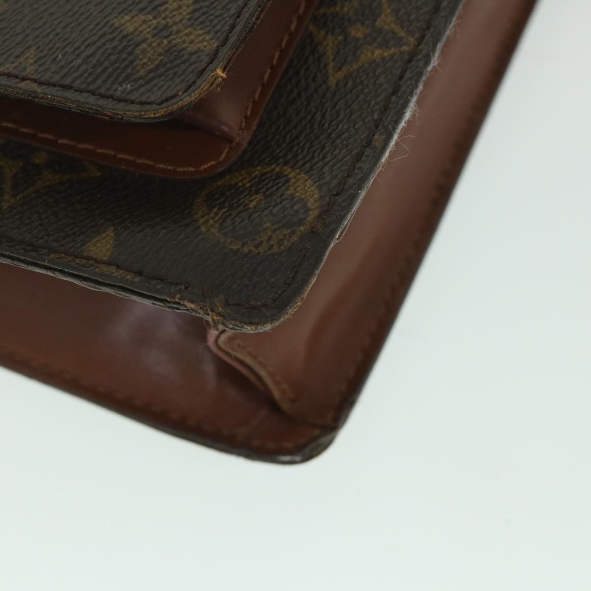 LOUIS VUITTON Monogram Monceau 28 Hand Bag 2way M51185 LV 55787