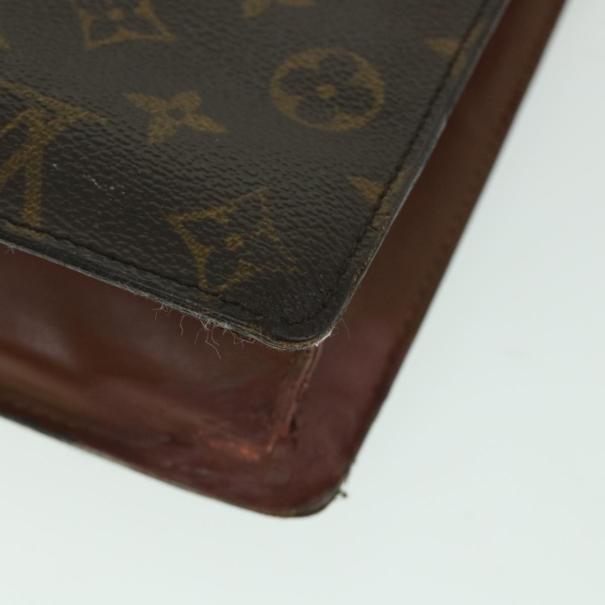 LOUIS VUITTON Monogram Monceau 28 Hand Bag 2way M51185 LV 55787