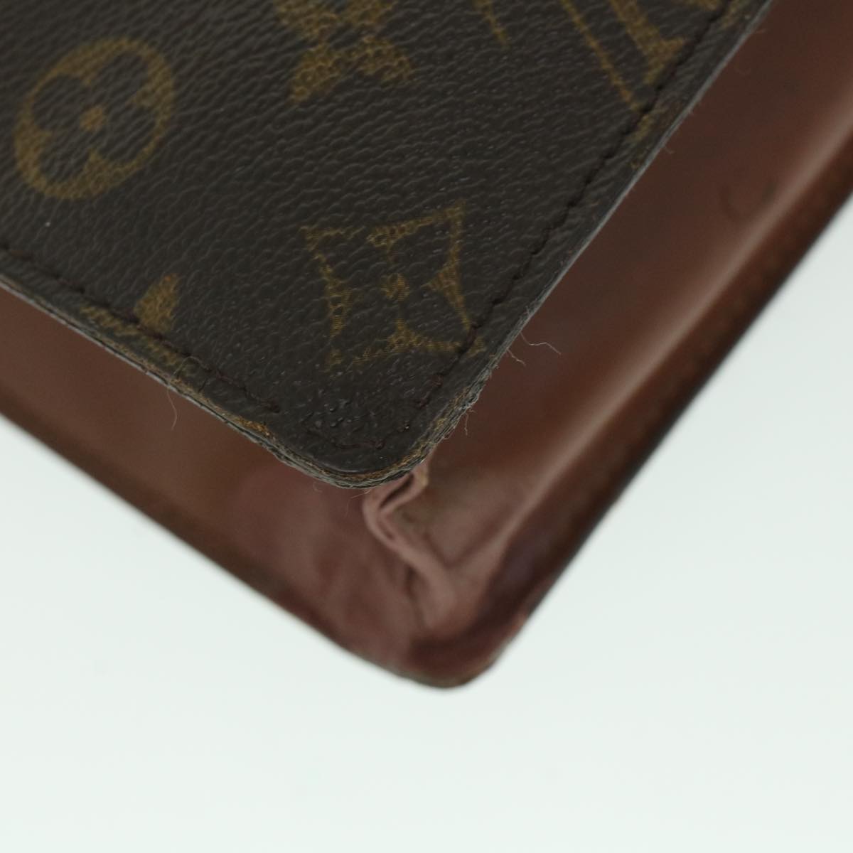 LOUIS VUITTON Monogram Monceau 28 Hand Bag 2way M51185 LV 55787