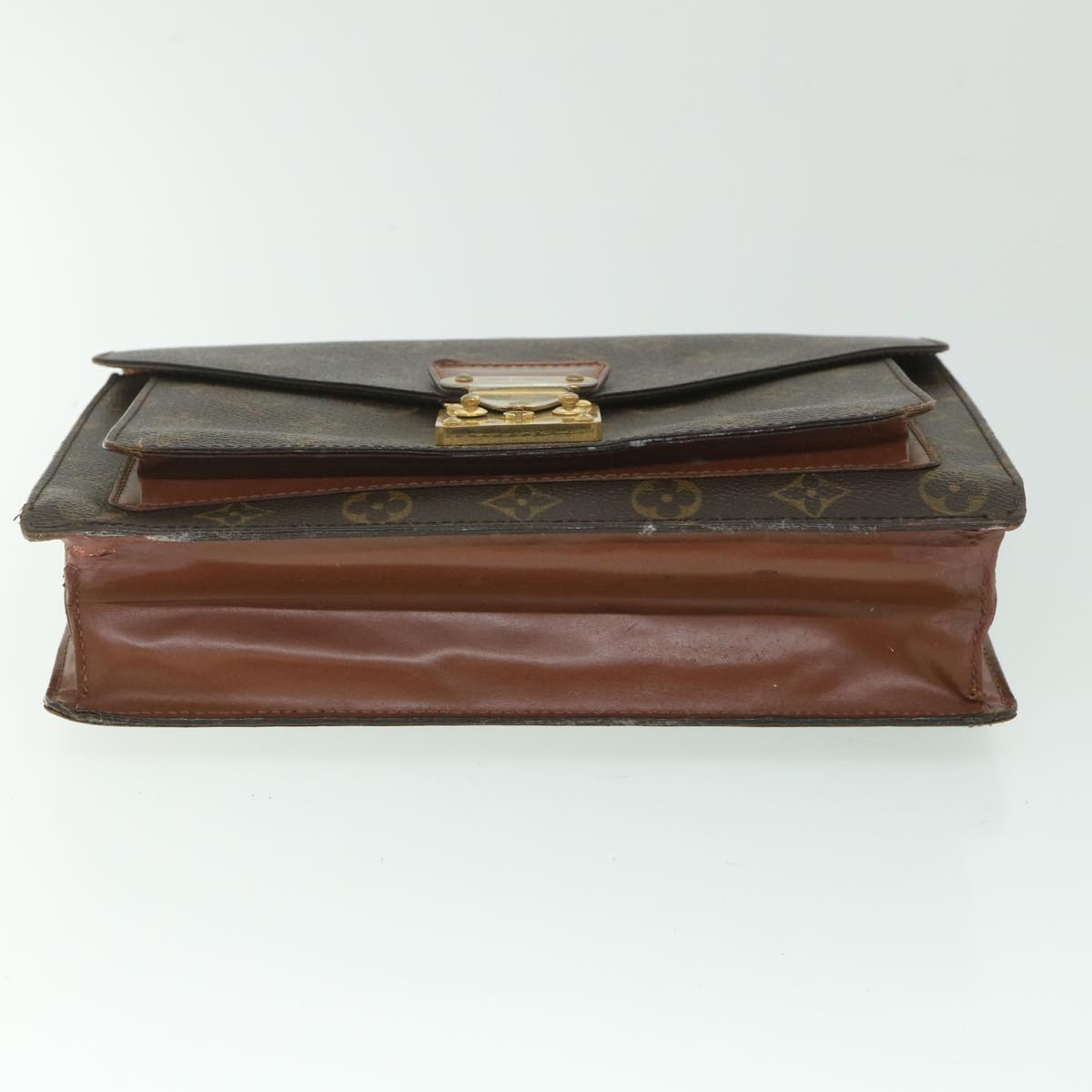 LOUIS VUITTON Monogram Monceau 28 Hand Bag 2way M51185 LV 55787