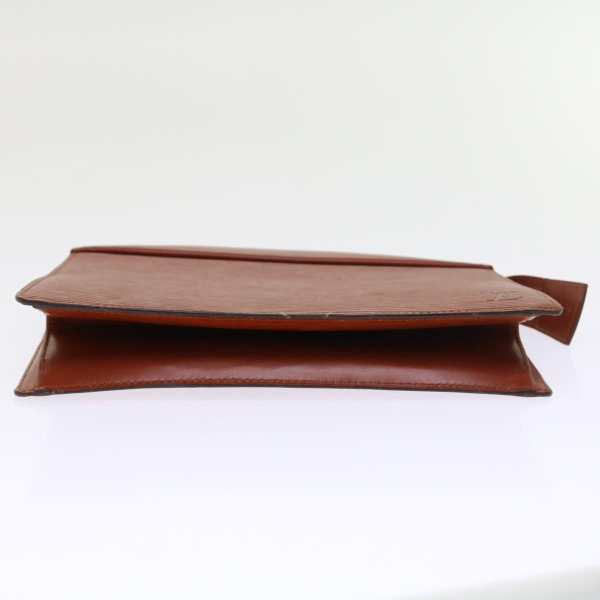 LOUIS VUITTON Epi Trousse Crete Pouch Brown M48403 LV 55791
