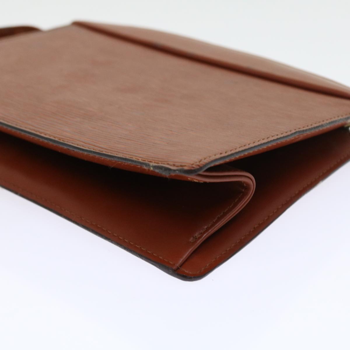 LOUIS VUITTON Epi Trousse Crete Pouch Brown M48403 LV 55791
