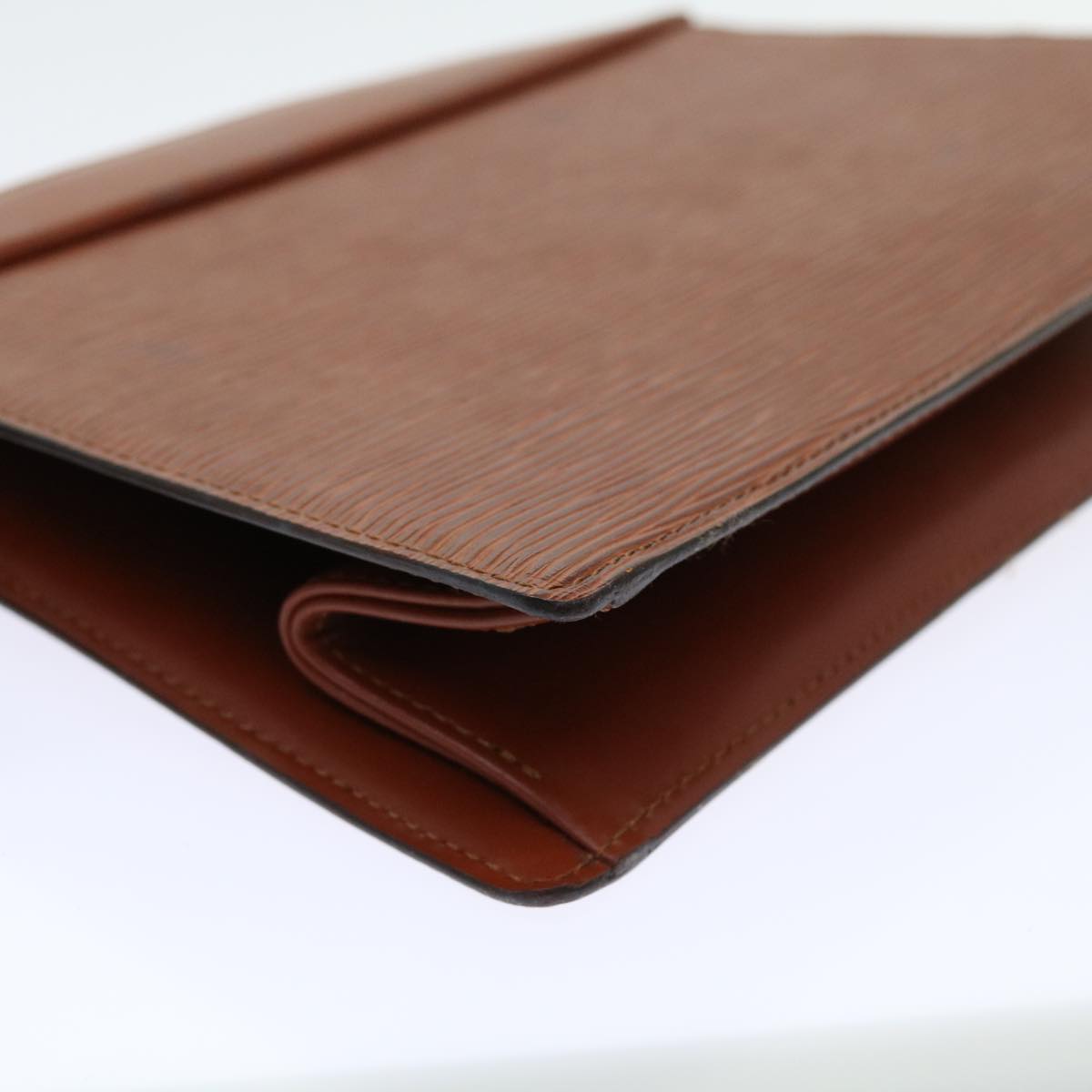 LOUIS VUITTON Epi Trousse Crete Pouch Brown M48403 LV 55791