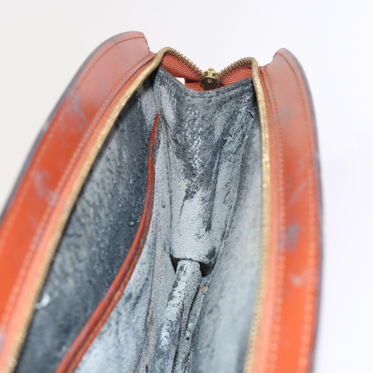 LOUIS VUITTON Epi Trousse Crete Pouch Brown M48403 LV 55791