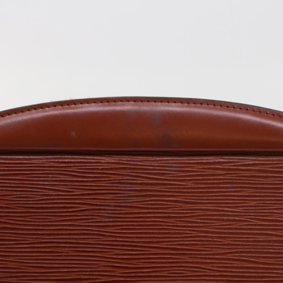 LOUIS VUITTON Epi Trousse Crete Pouch Brown M48403 LV 55791