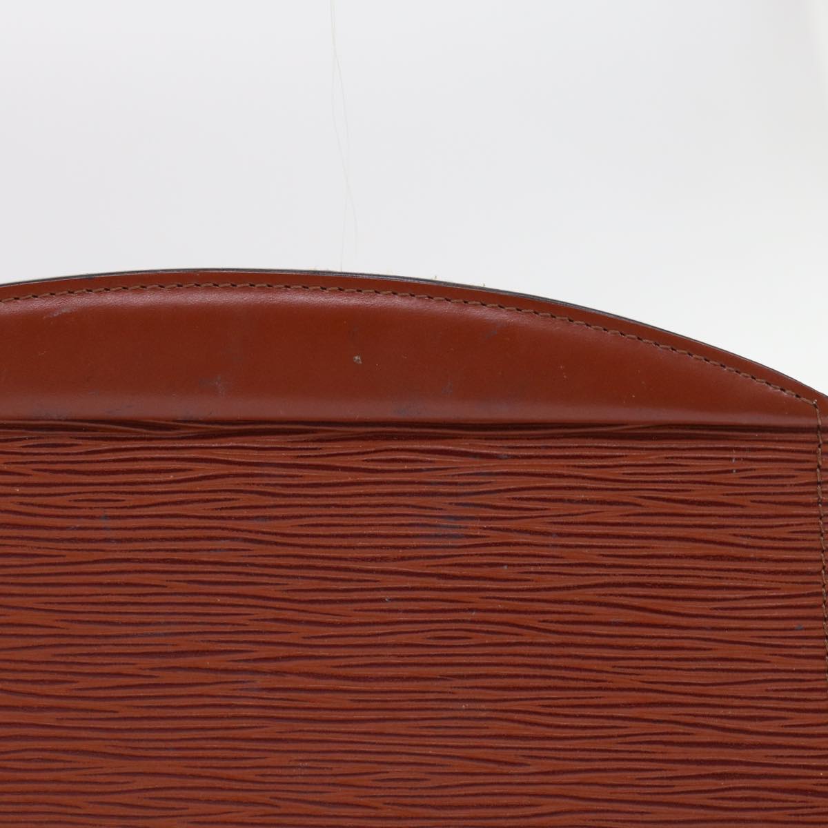 LOUIS VUITTON Epi Trousse Crete Pouch Brown M48403 LV 55791