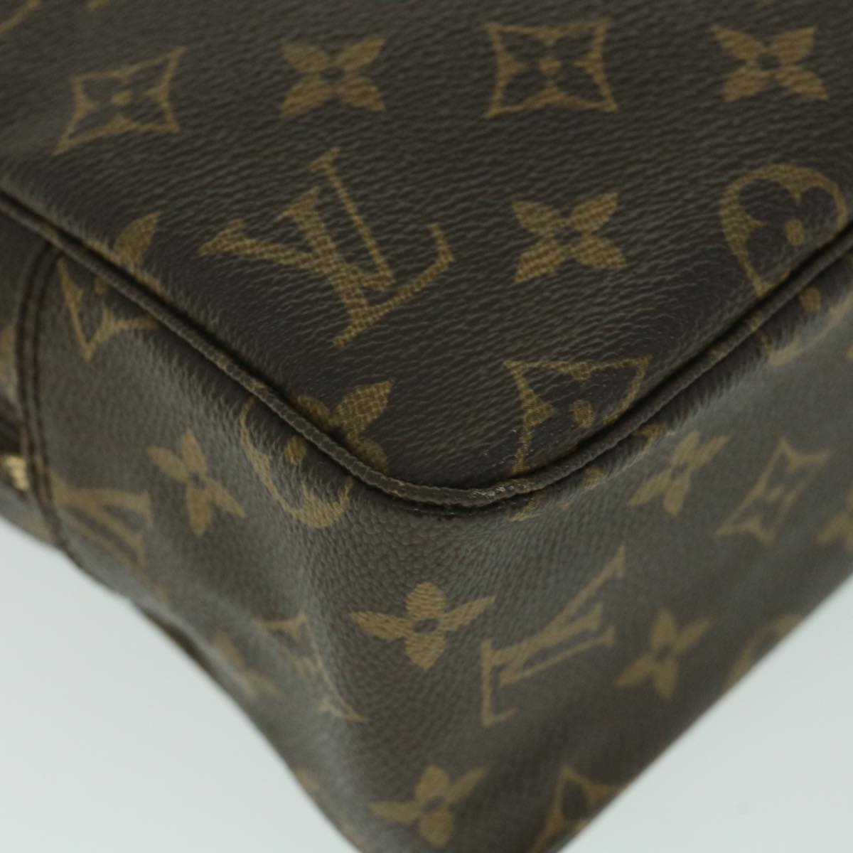 LOUIS VUITTON Monogram Trousse Toilette 28 Clutch Bag M47522 LV 55793