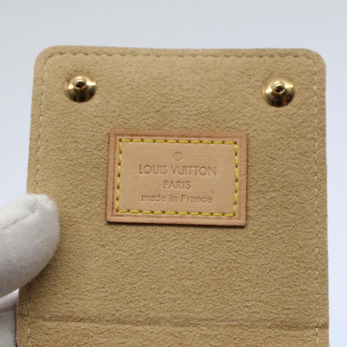 LOUIS VUITTON Monogram Jewelry Box LV 55799