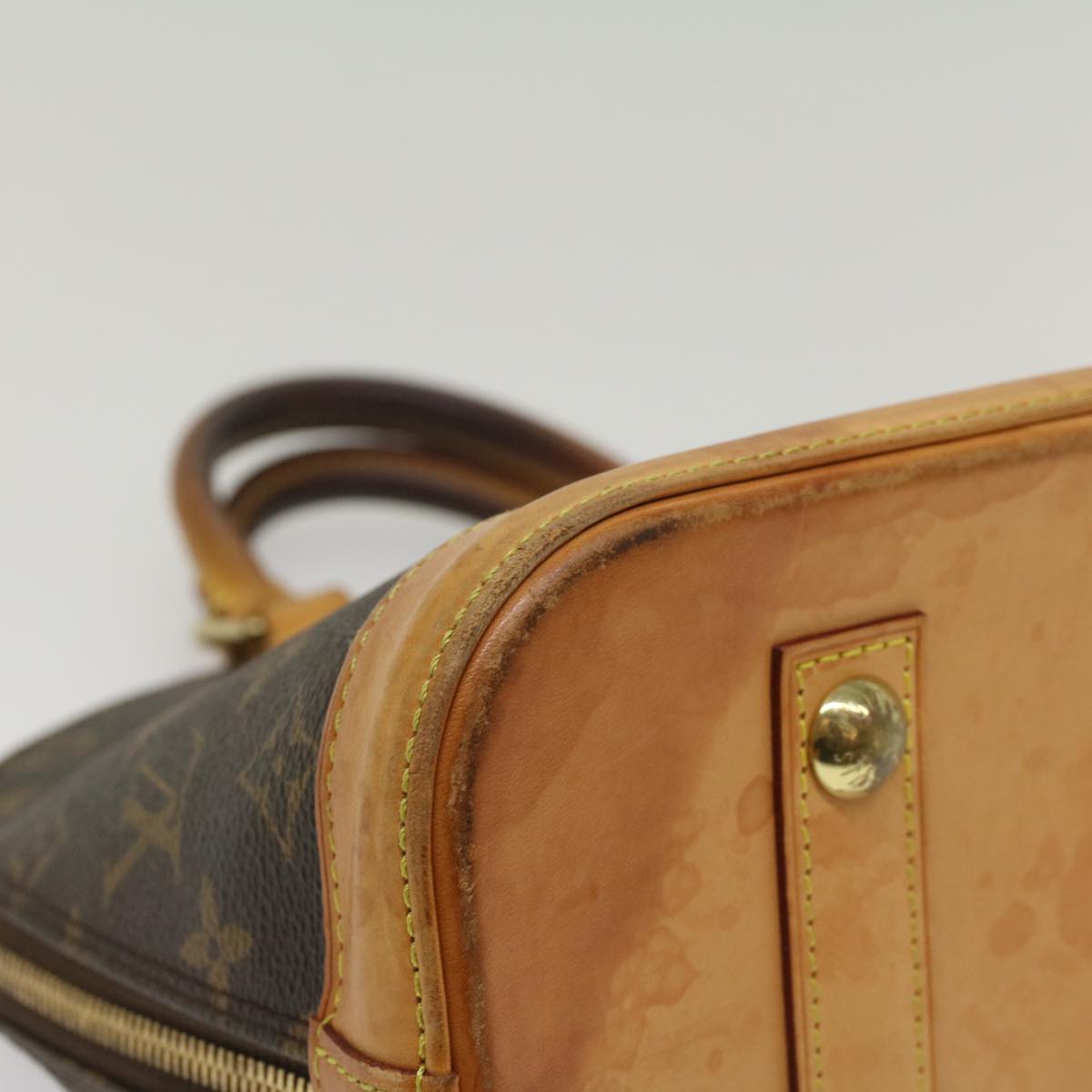 LOUIS VUITTON Monogram Alma PM Hand Bag M53151 LV 55802