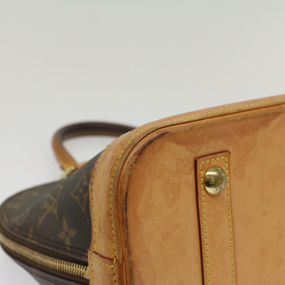 LOUIS VUITTON Monogram Alma PM Hand Bag M53151 LV 55802