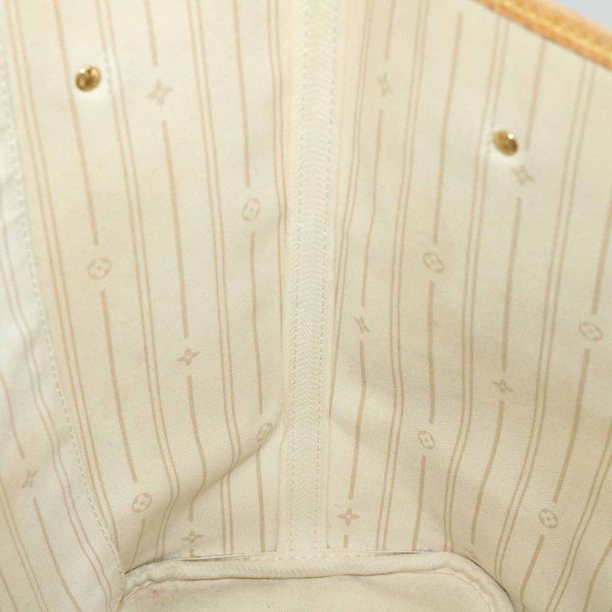 LOUIS VUITTON Damier Azur Neverfull MM Tote Bag N41605 LV 55805