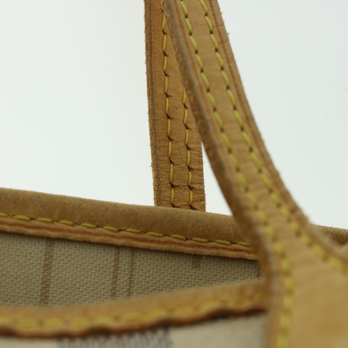 LOUIS VUITTON Damier Azur Neverfull MM Tote Bag N41605 LV 55805