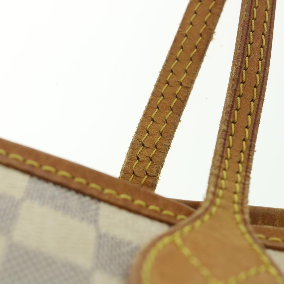 LOUIS VUITTON Damier Azur Neverfull MM Tote Bag N41605 LV 55806