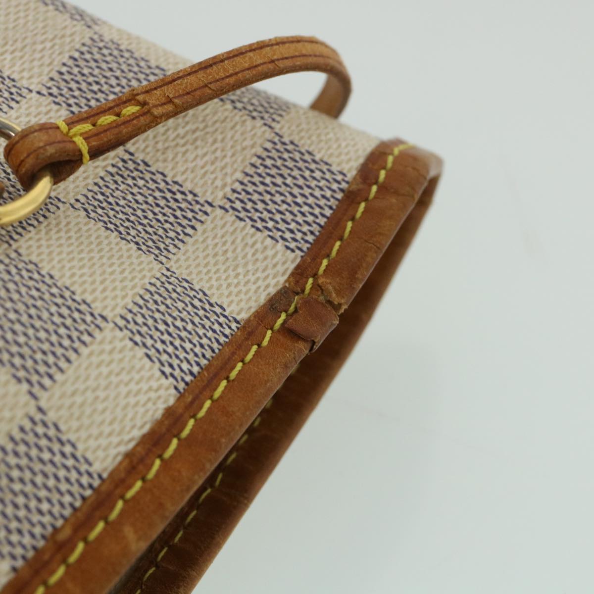 LOUIS VUITTON Damier Azur Neverfull MM Tote Bag N41605 LV 55806