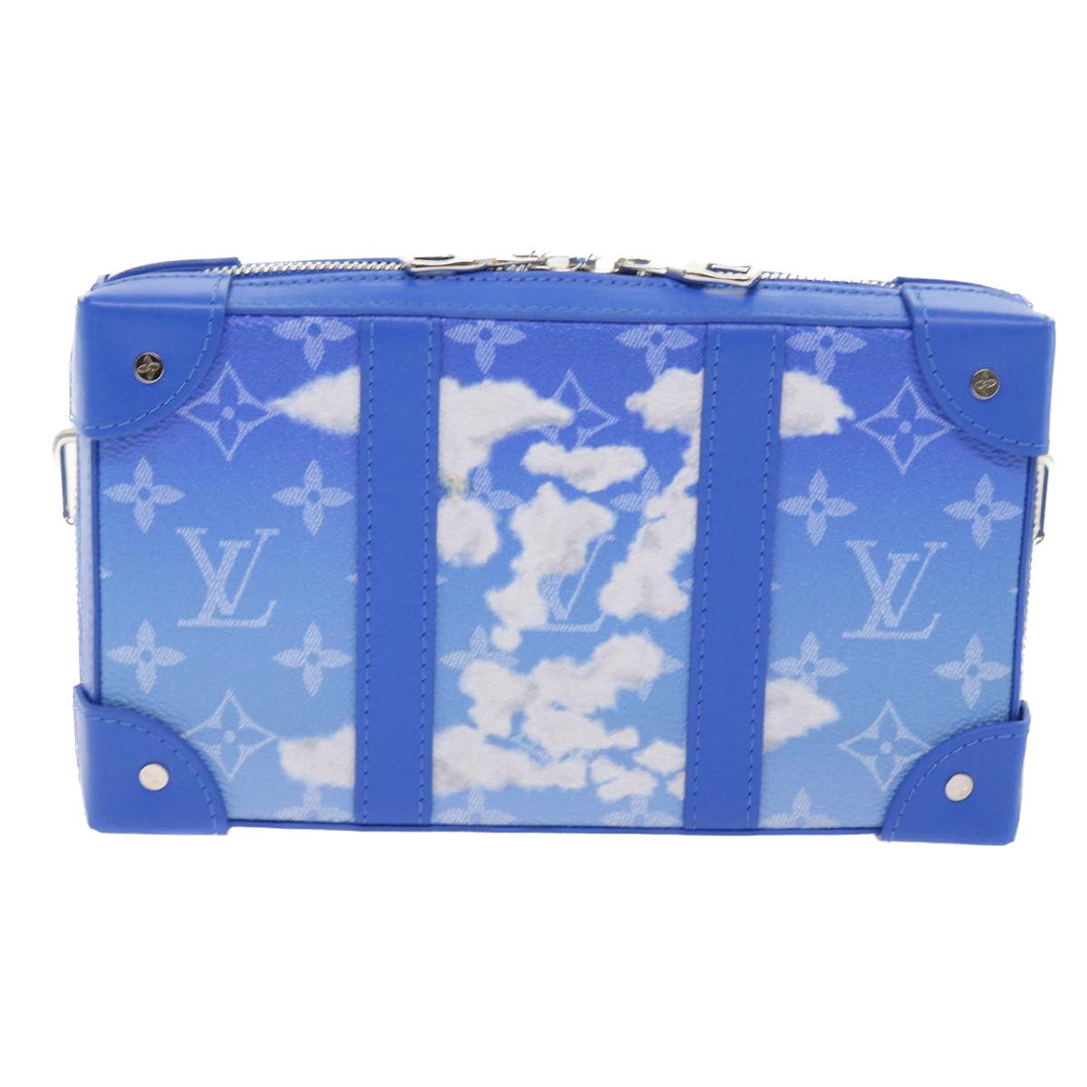 LOUIS VUITTON Monogram Clouds Soft Trunk Wallet Shoulder Bag M45432 55808A