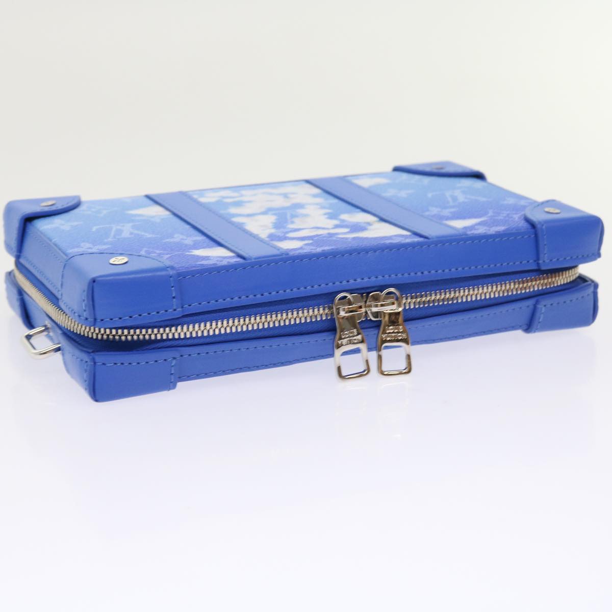 LOUIS VUITTON Monogram Clouds Soft Trunk Wallet Shoulder Bag M45432 55808A