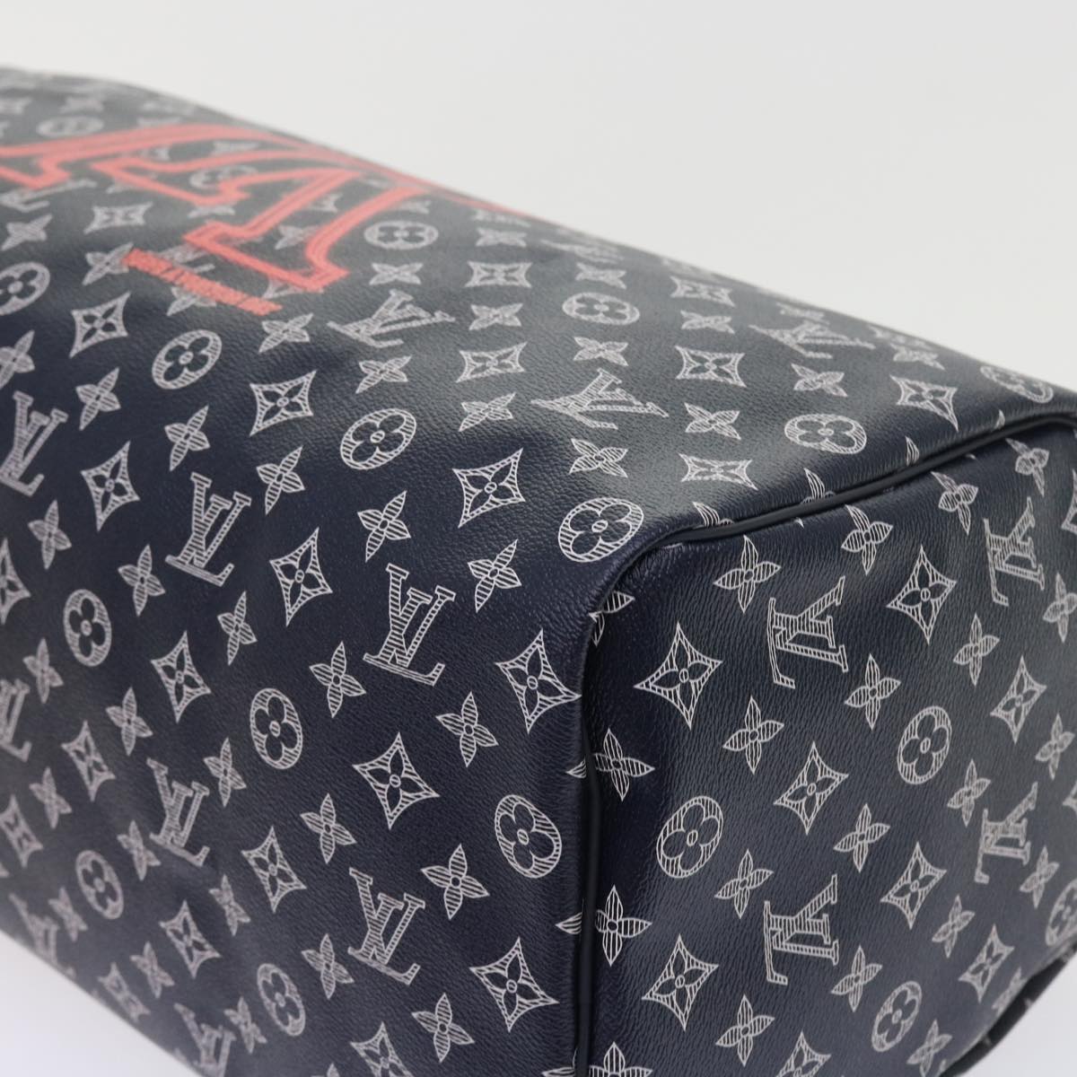 LOUIS VUITTON Monogram Ink Keepall Bandouliere 50 Boston Bag M43684 55809A