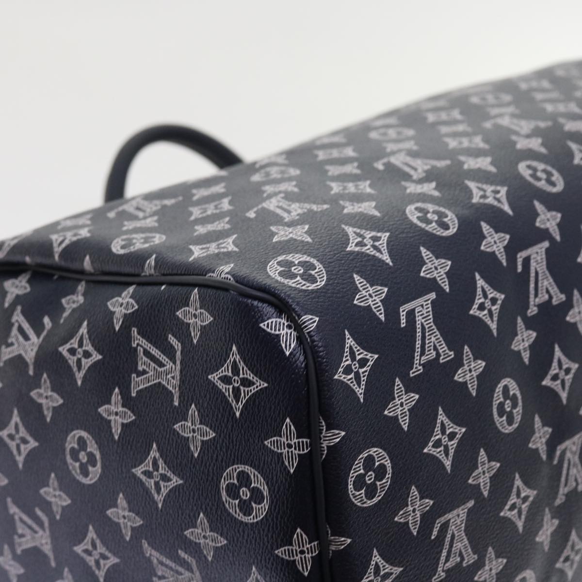 LOUIS VUITTON Monogram Ink Keepall Bandouliere 50 Boston Bag M43684 55809A
