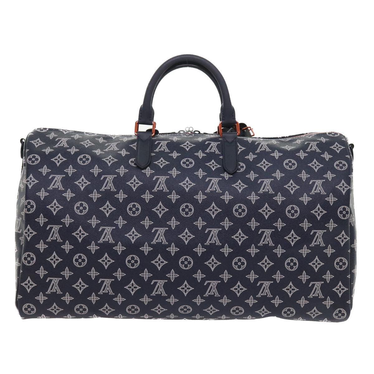 LOUIS VUITTON Monogram Ink Keepall Bandouliere 50 Boston Bag M43684 55809A