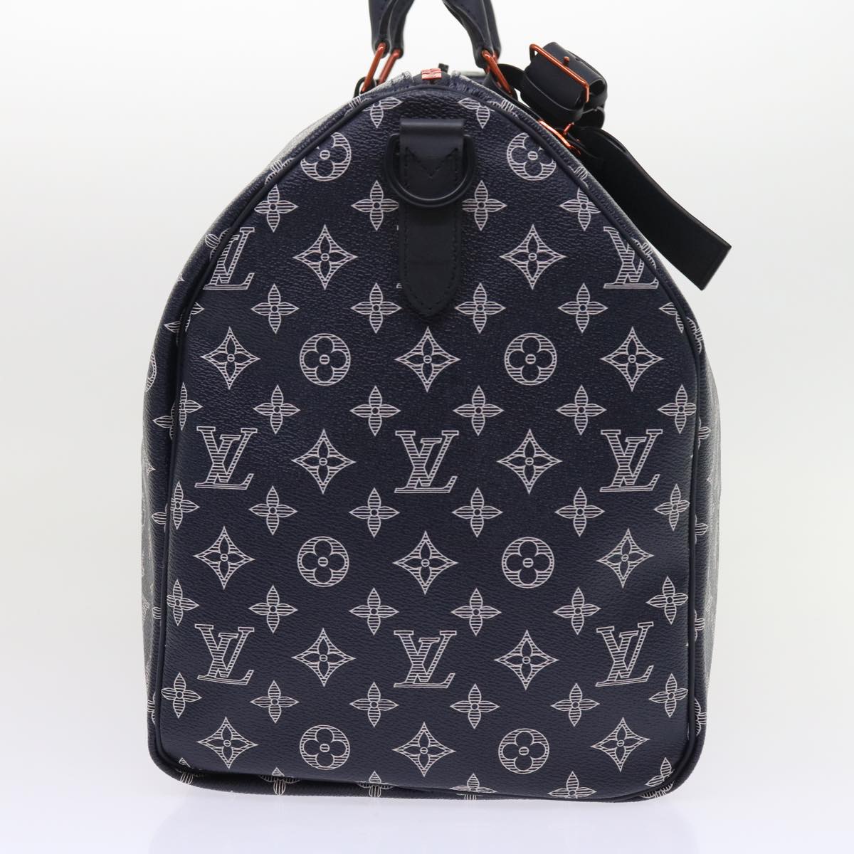 LOUIS VUITTON Monogram Ink Keepall Bandouliere 50 Boston Bag M43684 55809A