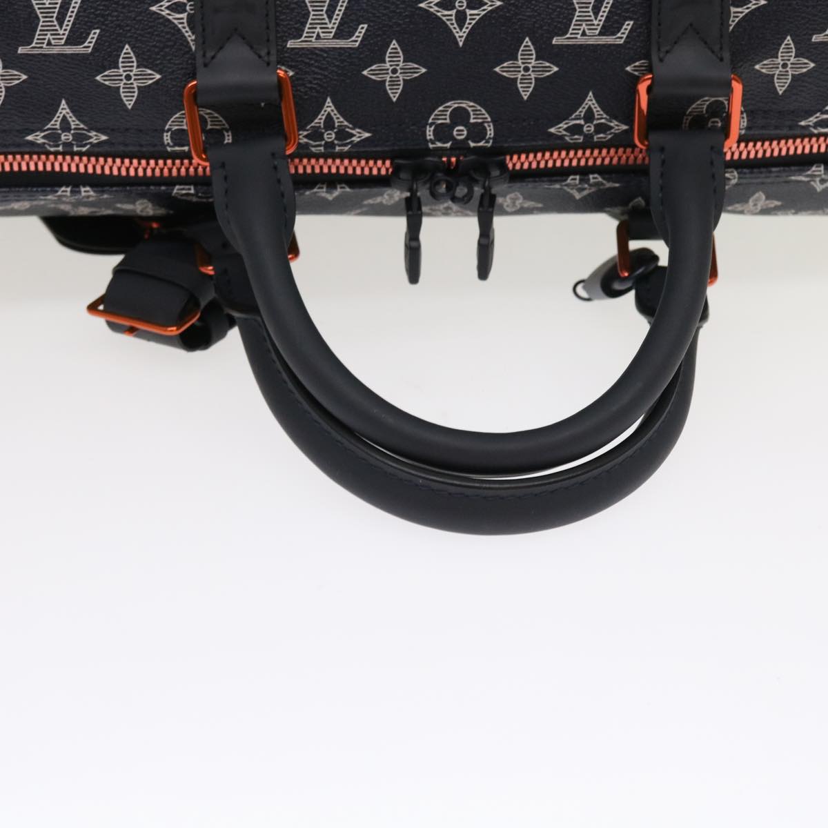 LOUIS VUITTON Monogram Ink Keepall Bandouliere 50 Boston Bag M43684 55809A