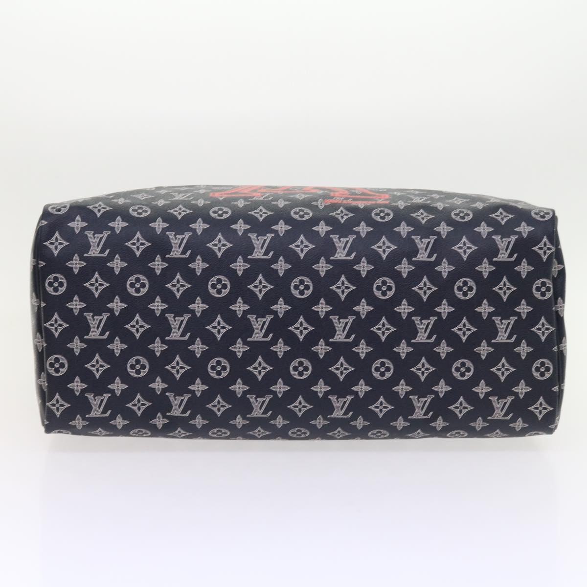LOUIS VUITTON Monogram Ink Keepall Bandouliere 50 Boston Bag M43684 55809A