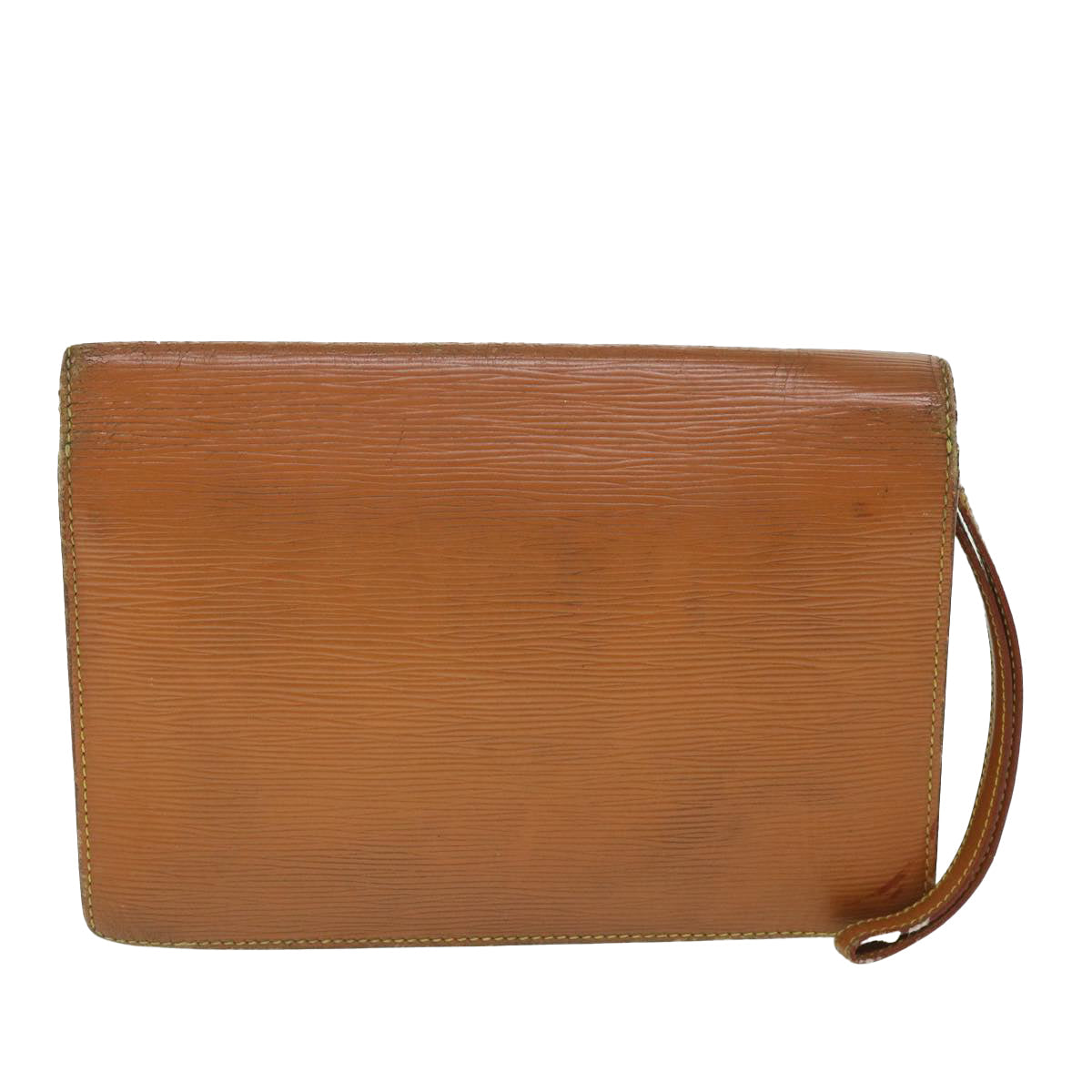 LOUIS VUITTON Epi Serie Dragonne Hand Bag Brown M52618 LV 55815