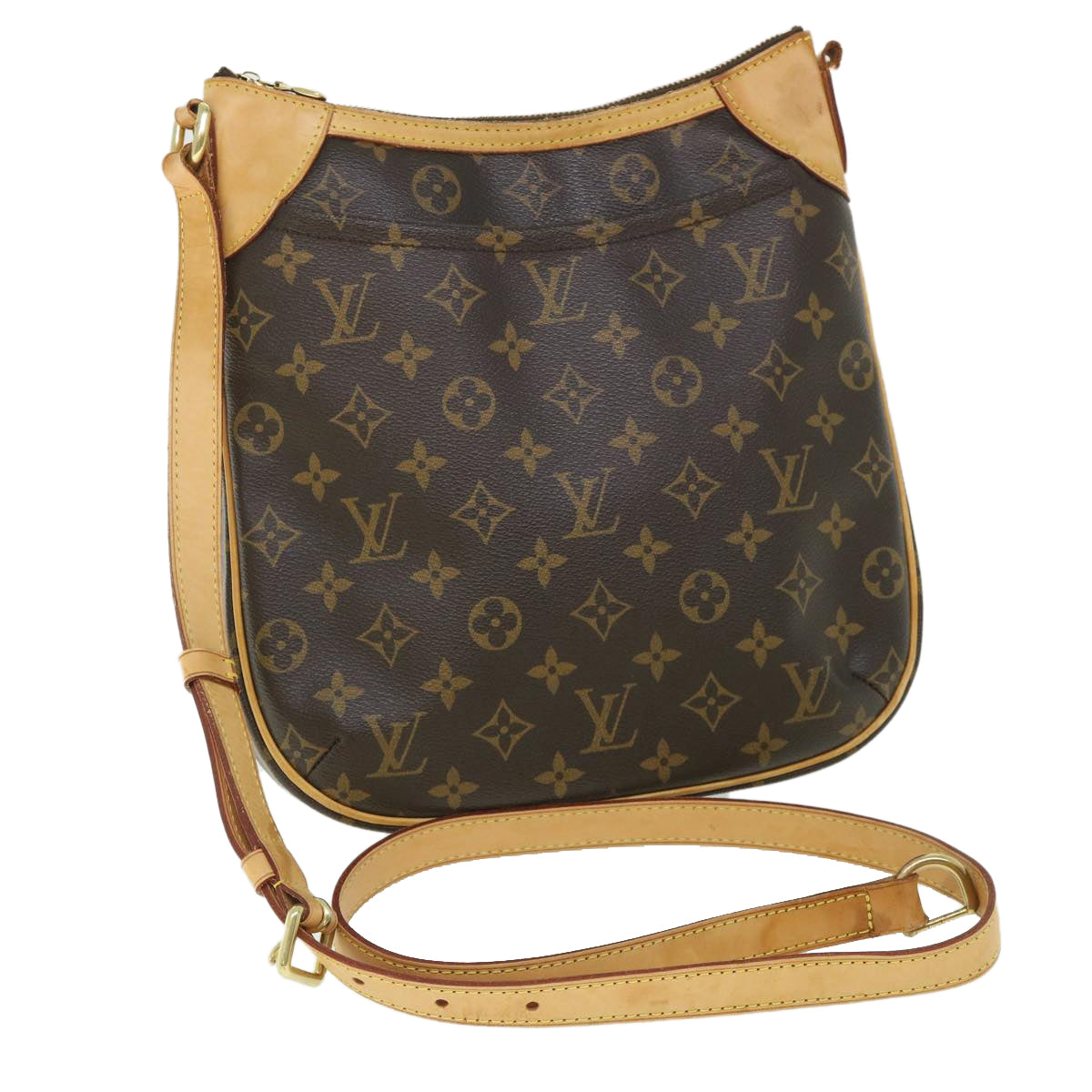 LOUIS VUITTON Monogram Odeon PM Shoulder Bag M56390 LV 55820