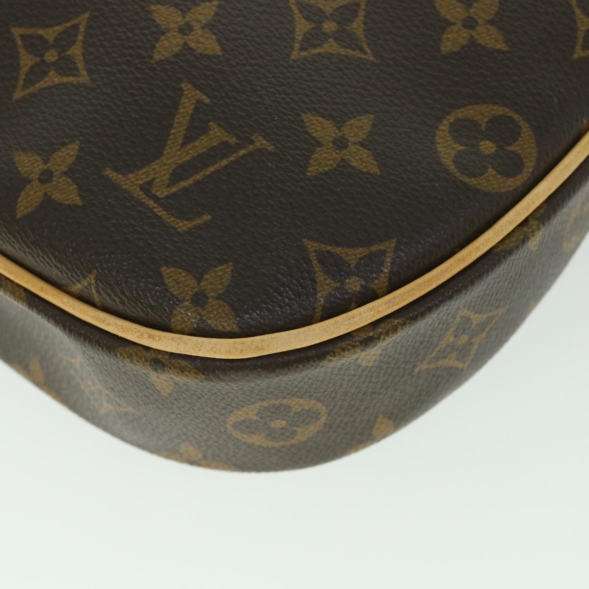 LOUIS VUITTON Monogram Odeon PM Shoulder Bag M56390 LV 55820