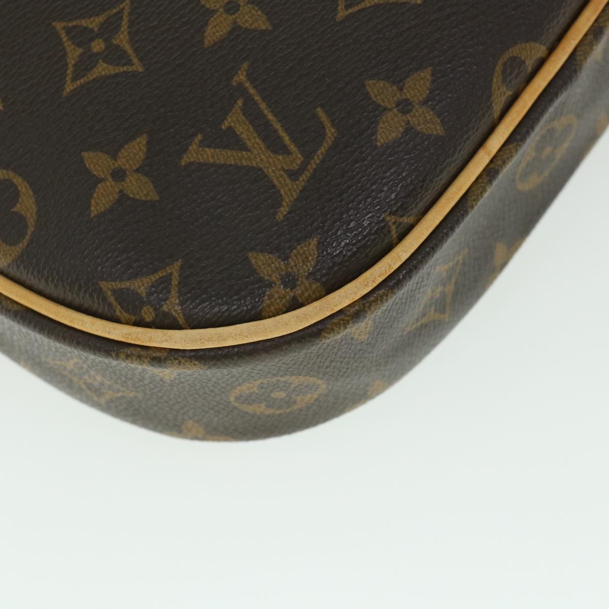 LOUIS VUITTON Monogram Odeon PM Shoulder Bag M56390 LV 55820
