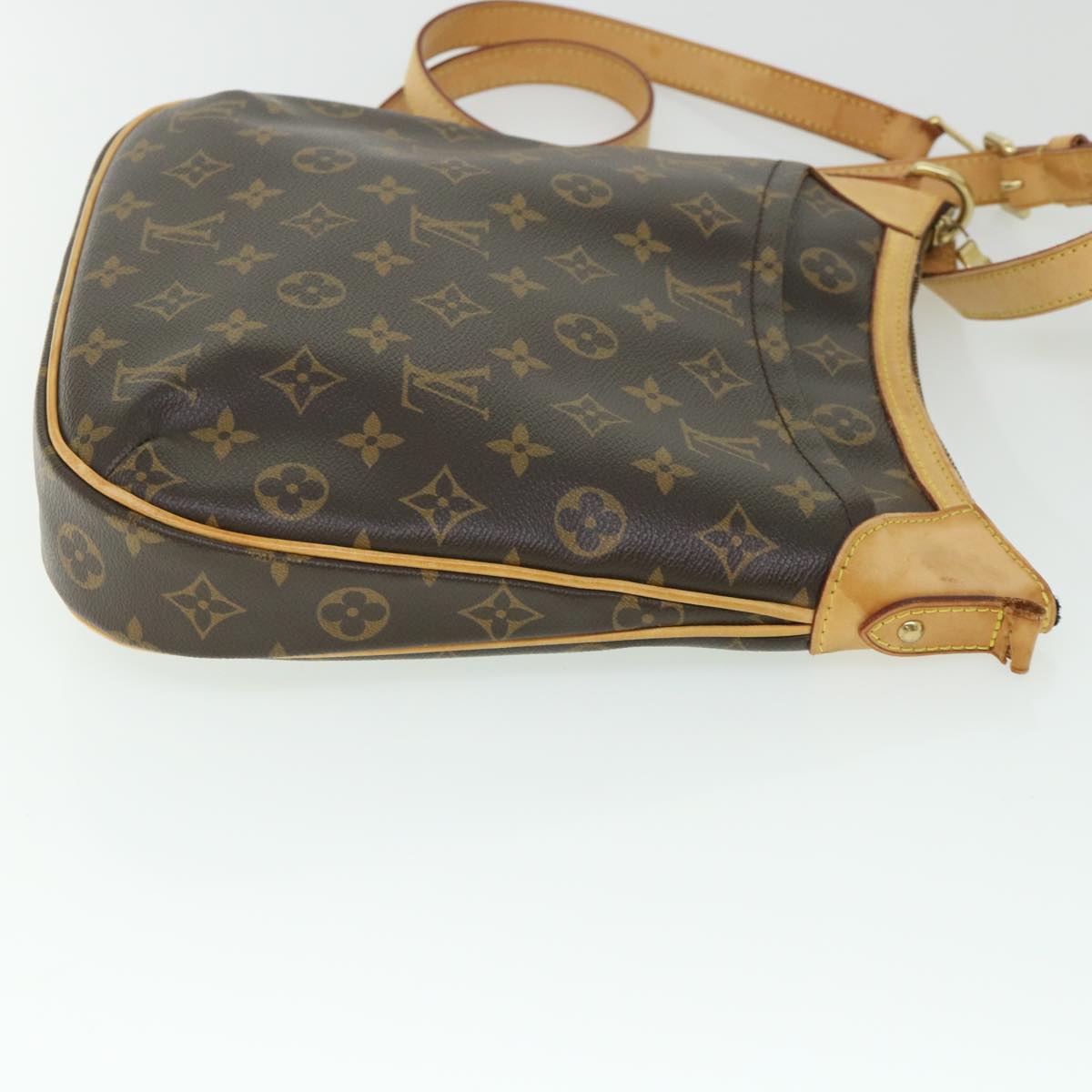 LOUIS VUITTON Monogram Odeon PM Shoulder Bag M56390 LV 55820