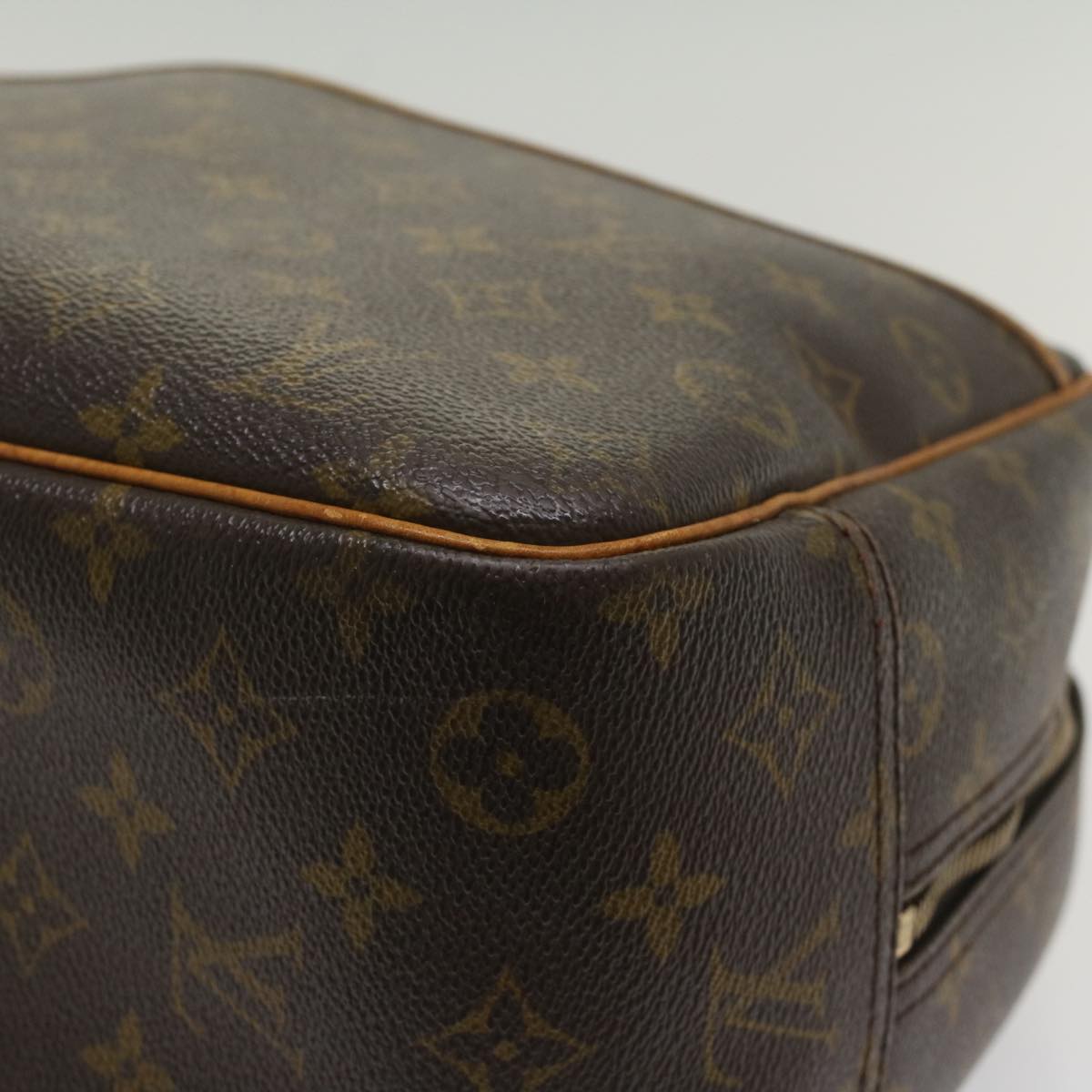 LOUIS VUITTON Monogram Deauville Hand Bag M47270 LV 55844