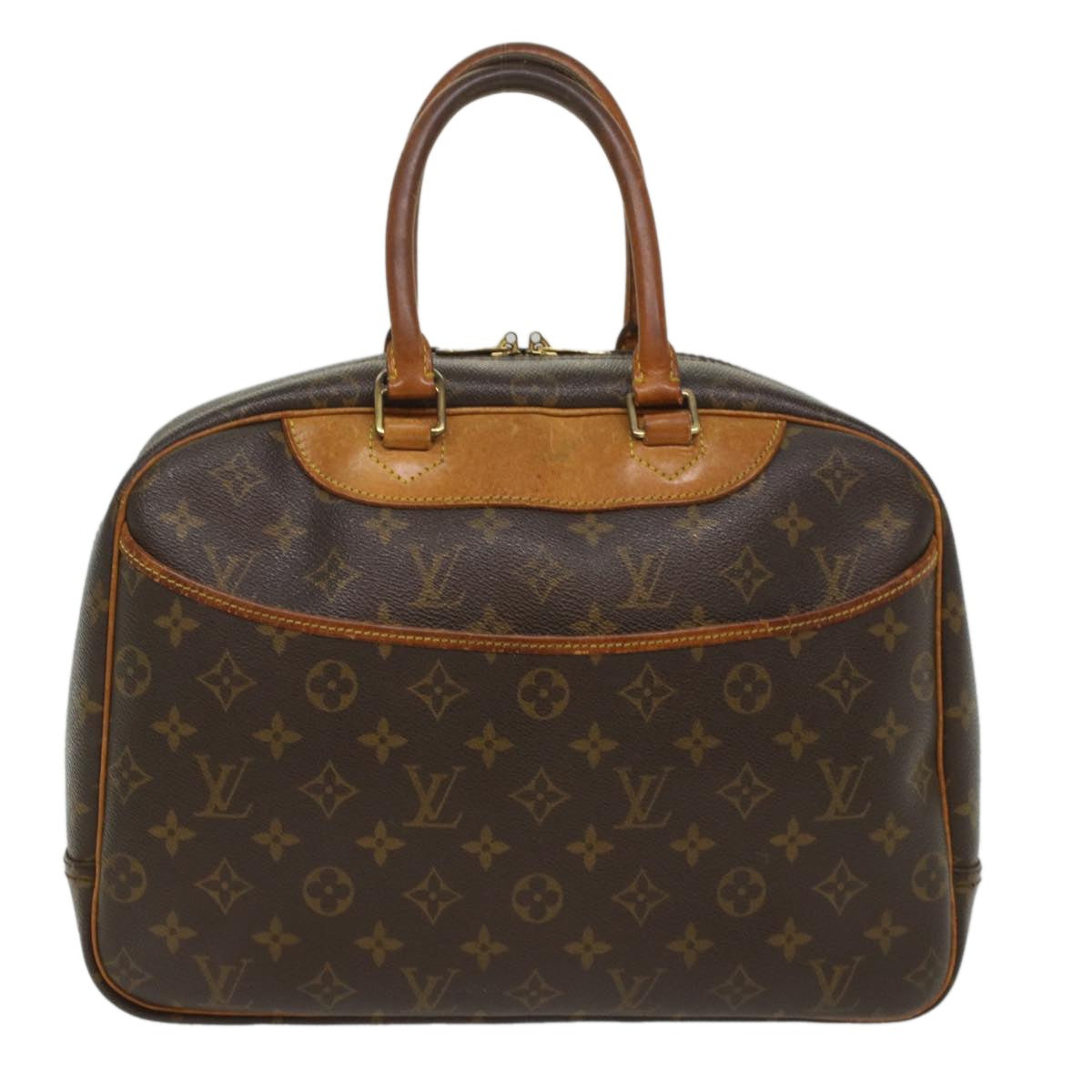 LOUIS VUITTON Monogram Deauville Hand Bag M47270 LV 55844