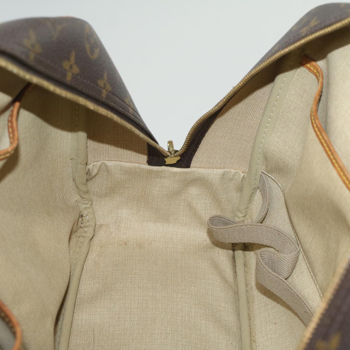 LOUIS VUITTON Monogram Deauville Hand Bag M47270 LV 55844