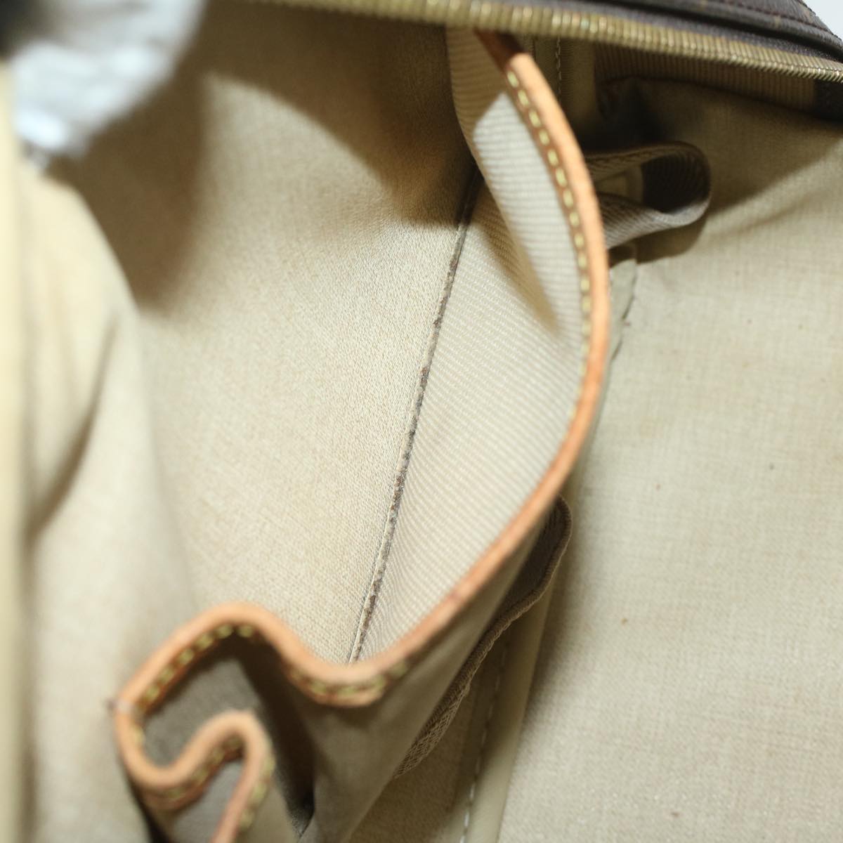 LOUIS VUITTON Monogram Deauville Hand Bag M47270 LV 55844