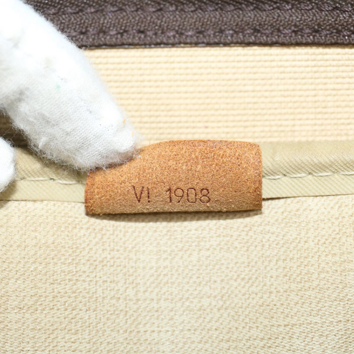 LOUIS VUITTON Monogram Deauville Hand Bag M47270 LV 55844