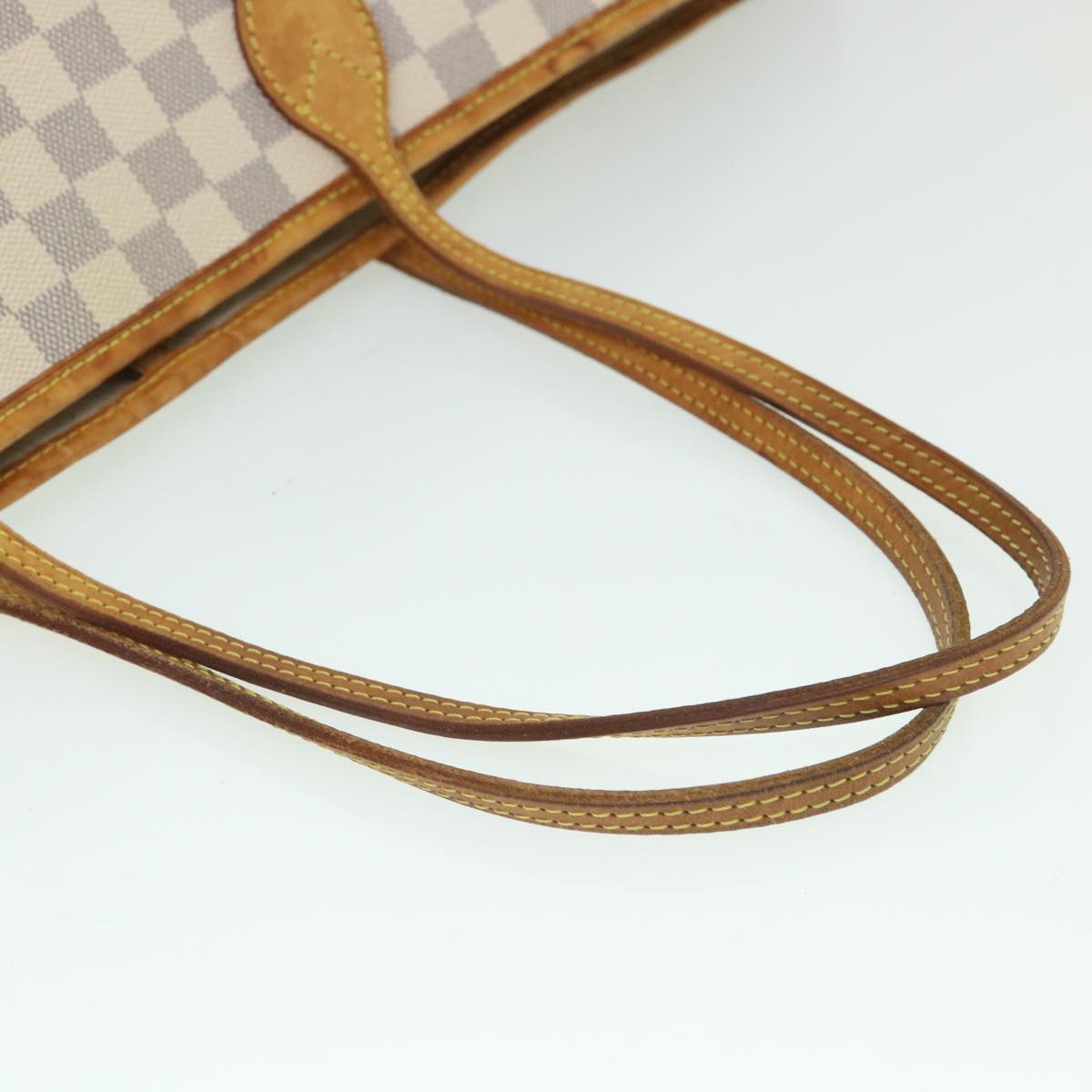 LOUIS VUITTON Damier Azur Neverfull GM Tote Bag N41360 LV 55846