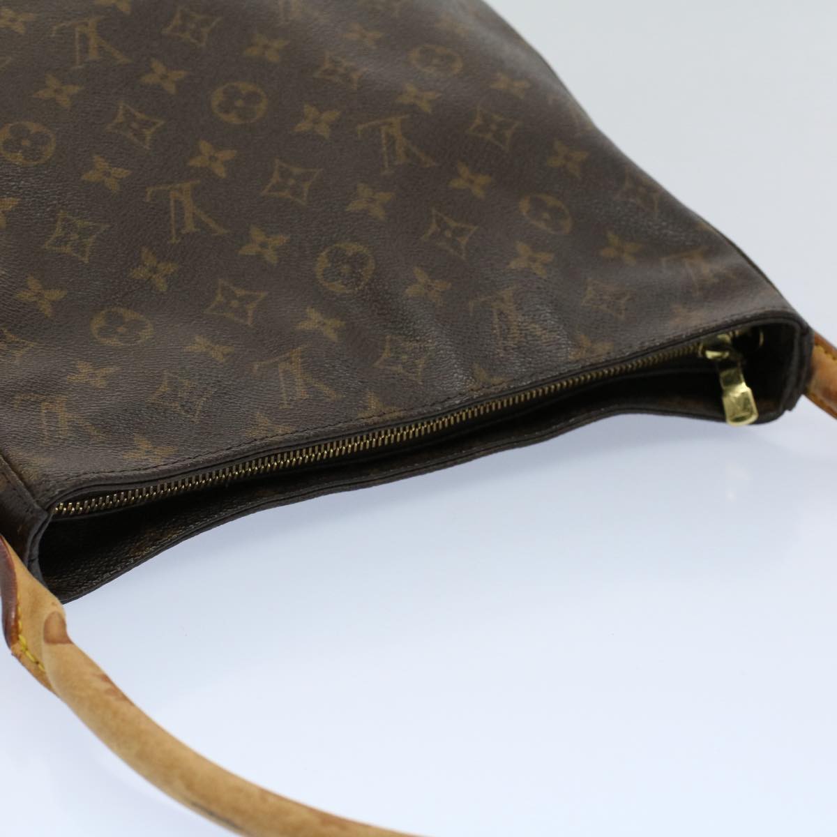 LOUIS VUITTON Monogram Looping GM Shoulder Bag M51145 LV 55850